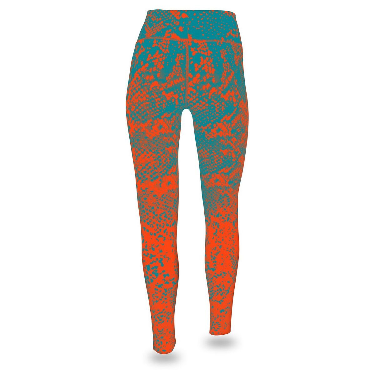 Zubaz NFL Women's Zubaz Miami Dolphins Logo Leggings