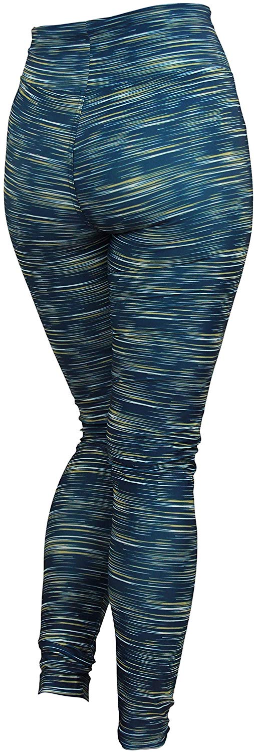 Zubaz NFL Football Women's Los Angeles Rams Space Dye Legging