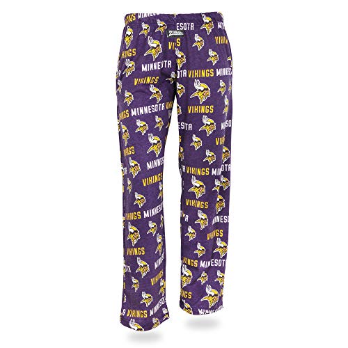 Zubaz NFL Women's Minnesota Vikings Comfy Lounge Pants, Purple