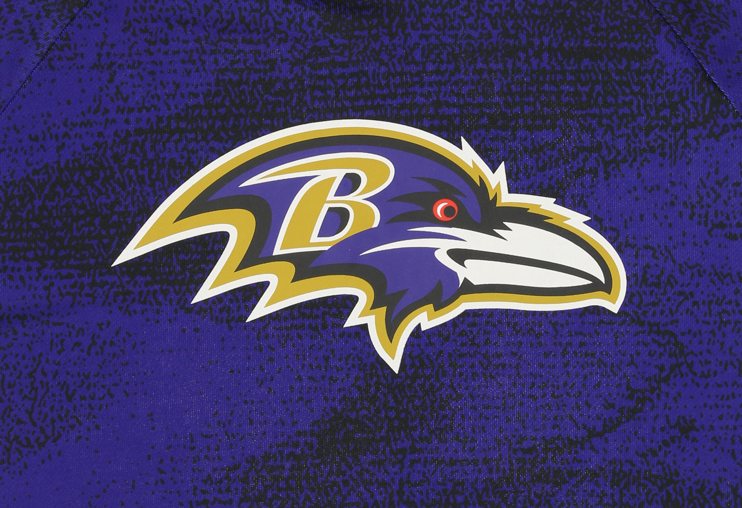 Zubaz NFL Baltimore Ravens Men's Static Body Lightweight French Terry Hoodie