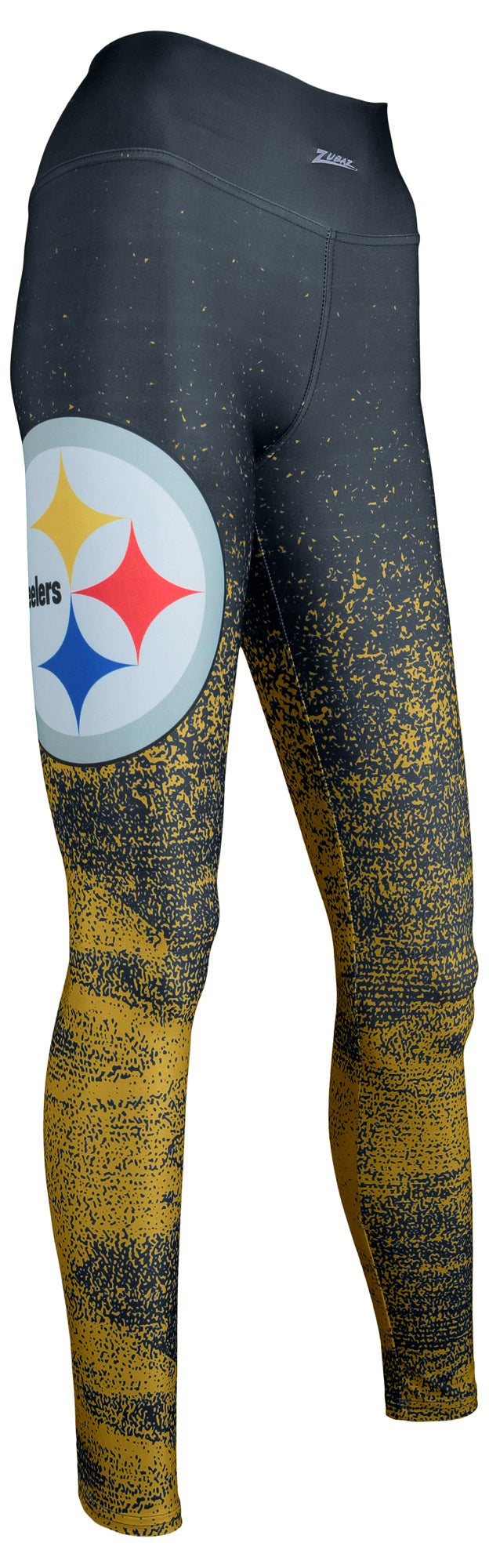 Zubaz Pittsburgh Steelers NFL Women's Static Fade Legging