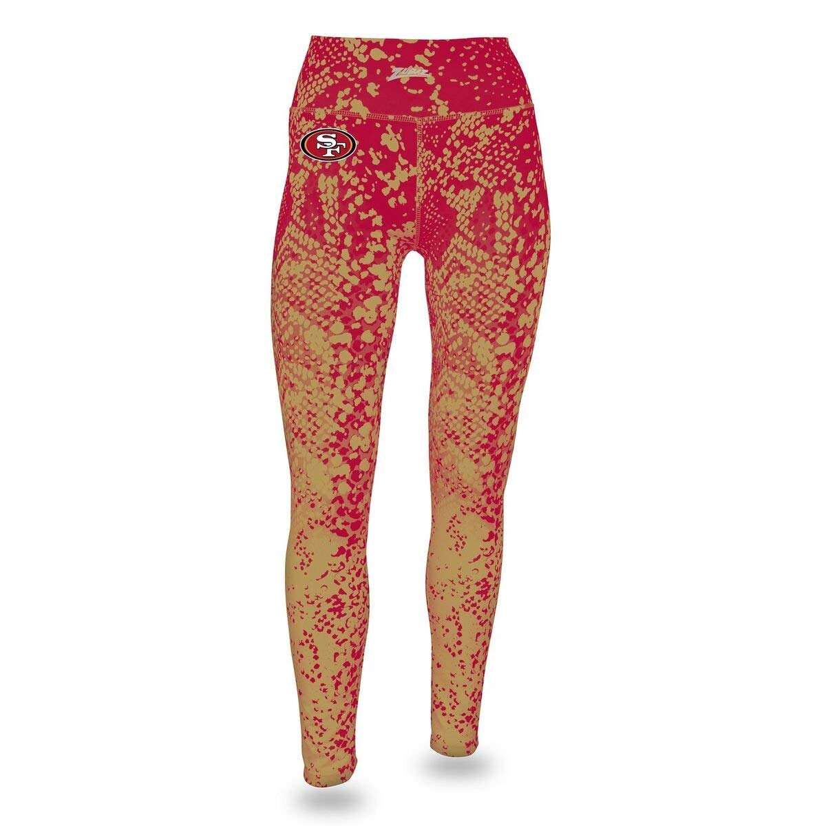 Zubaz NFL Women's San Francisco 49ers Logo Leggings