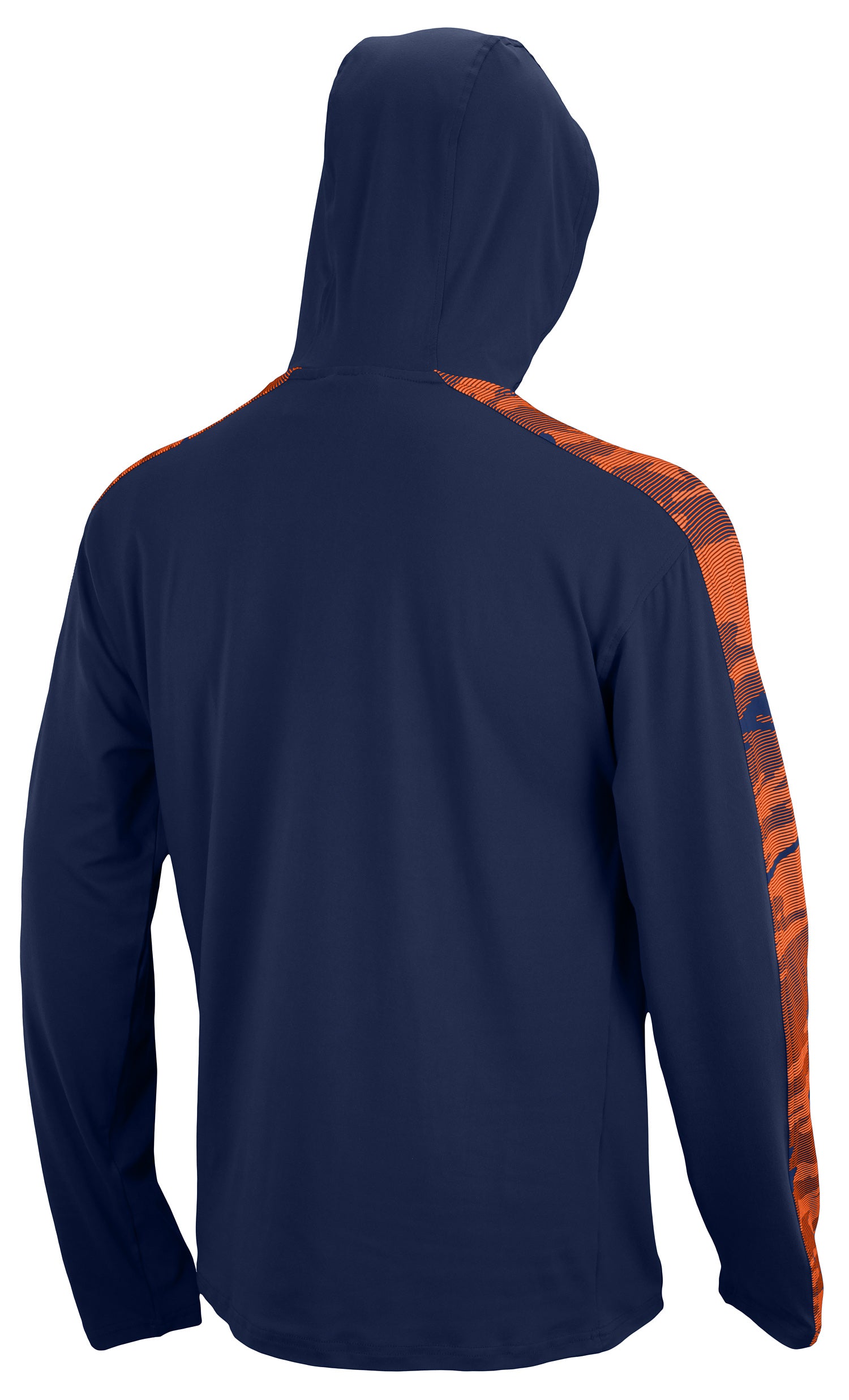 Zubaz NFL Men's Chicago Bears Elevated Hoodie with Camo Accents