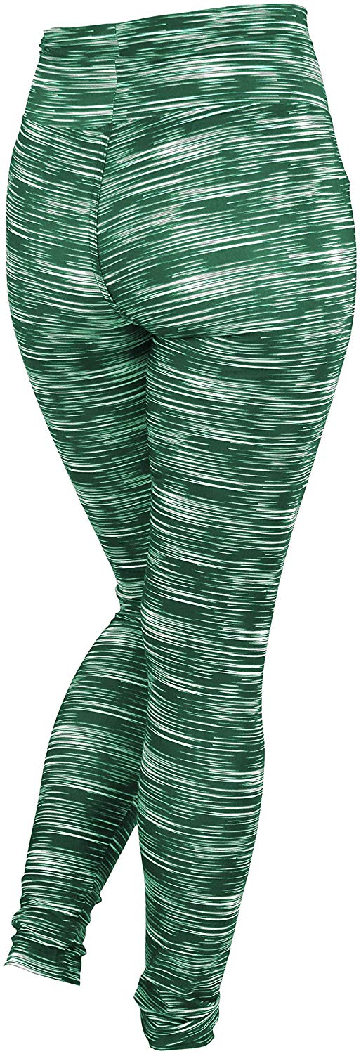 Zubaz NFL Football Women's New York Jets Space Dye Legging