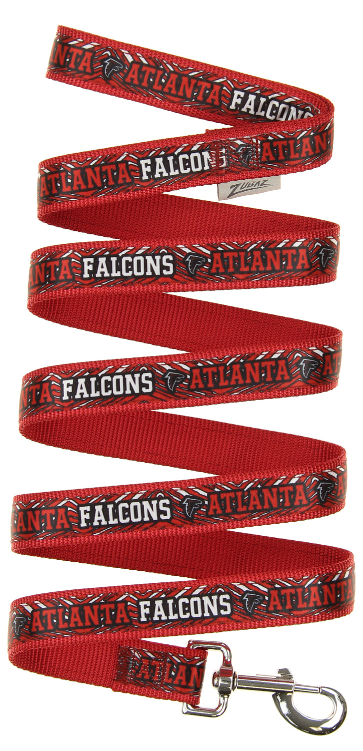 Zubaz X Pets First NFL Atlanta Falcons Team Logo Leash for Dogs