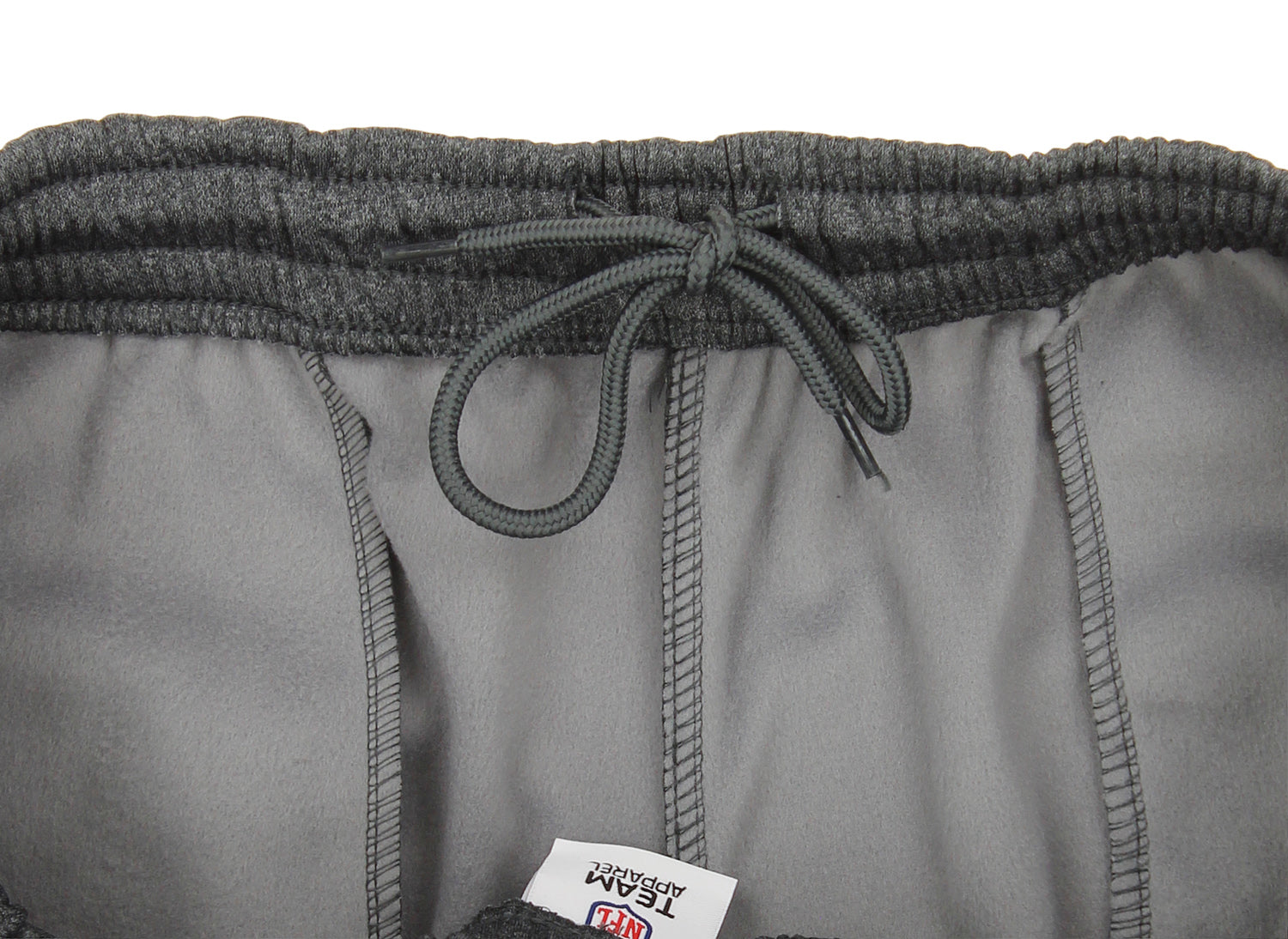 Zubaz NFL Men's Seattle Seahawks Poly Fleece Dark Heather Gray Sweatpants