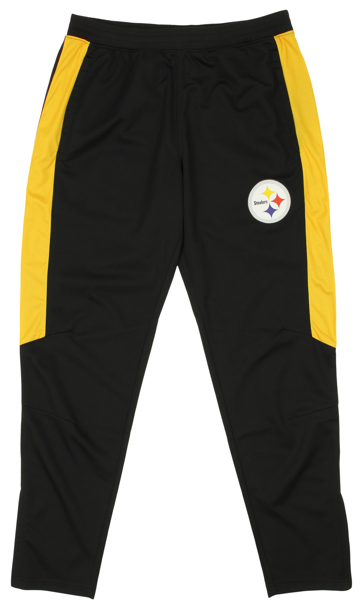 Zubaz NFL Football Men's Pittsburgh Steelers Athletic Track Pant