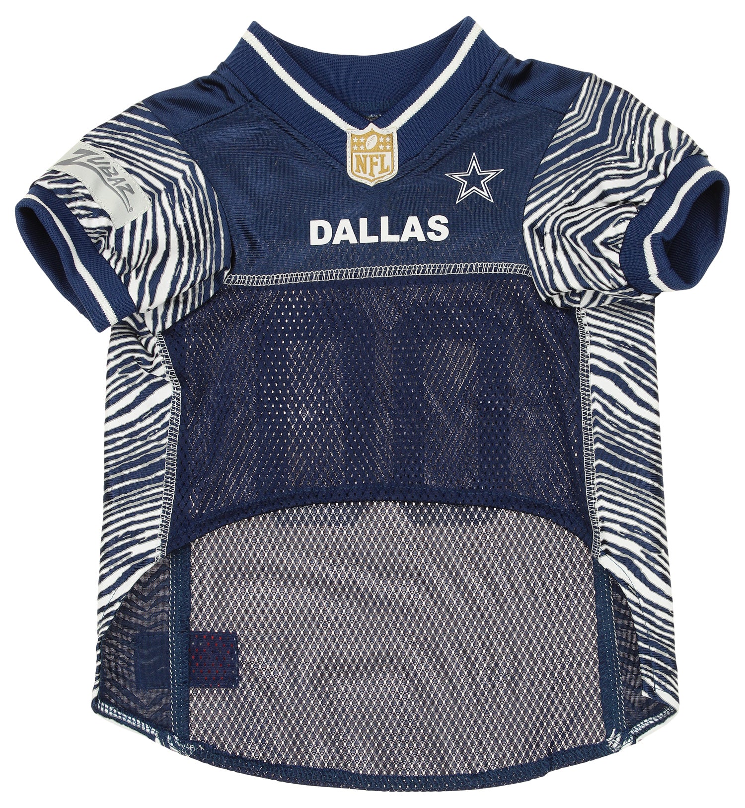 Zubaz X Pets First NFL Dallas Cowboys Team Pet Jersey For Dogs