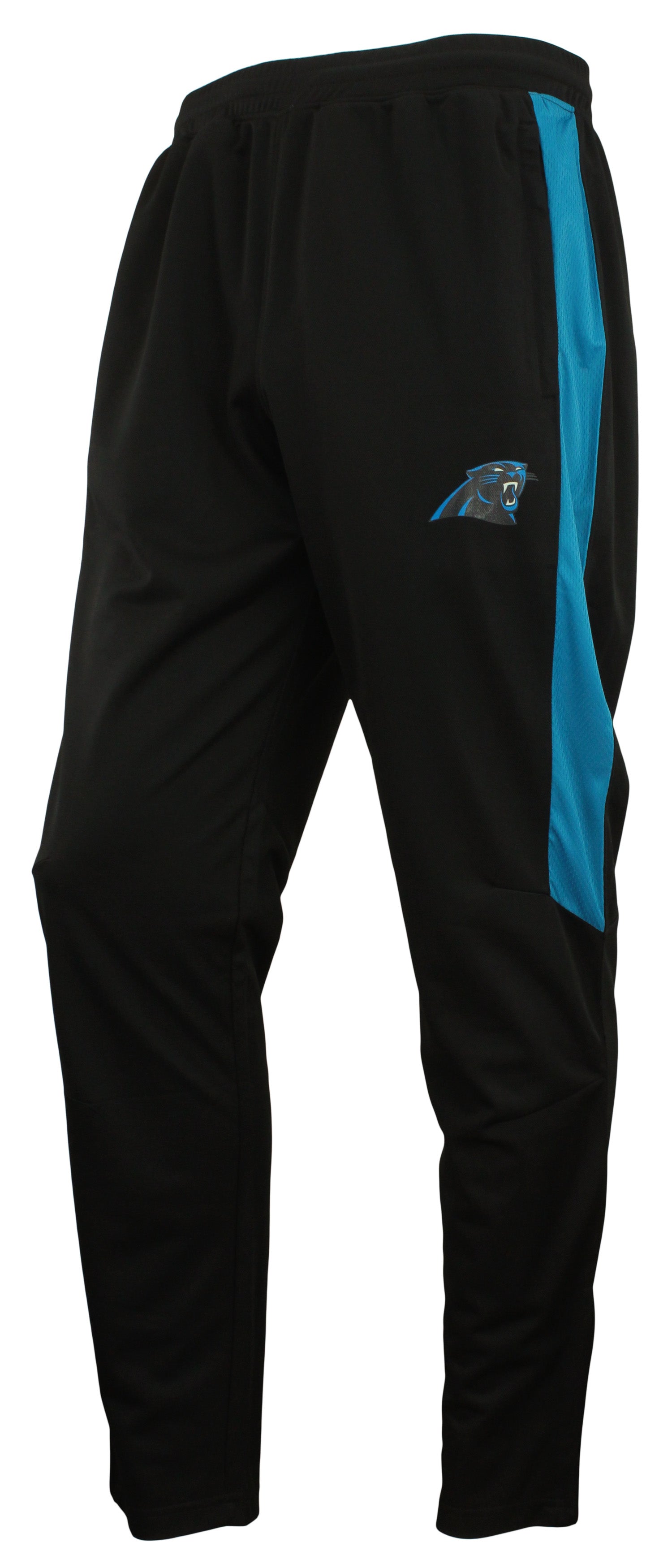 Zubaz NFL Football Men's Carloina Panthers Athletic Track Pant