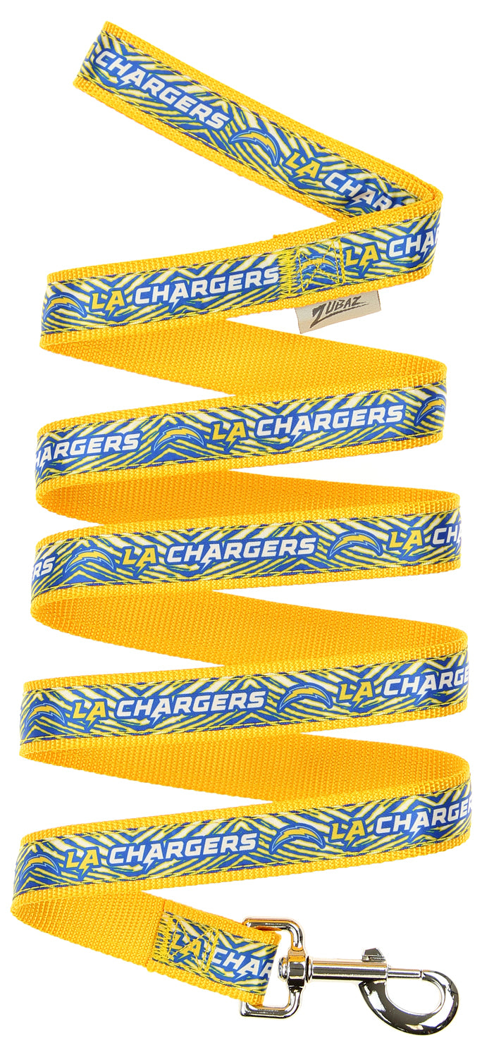 Zubaz X Pets First NFL Los Angeles Chargers Team Logo Leash For Dogs