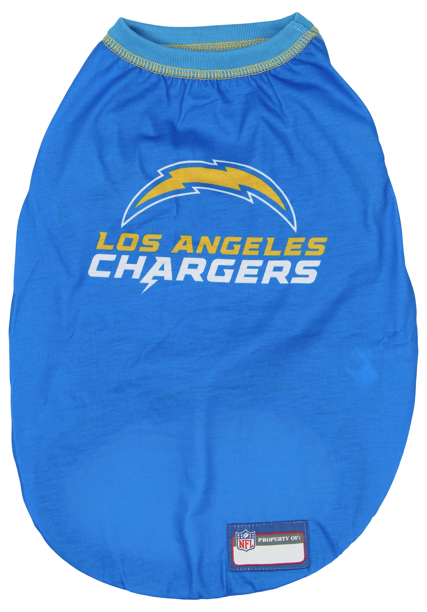 Zubaz X Pets First NFL Los Angeles Chargers Team Pet T-Shirt For Dogs