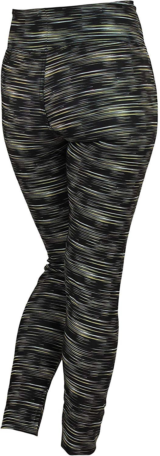 Zubaz NFL Football Women's New Orleans Saints Space Dye Legging