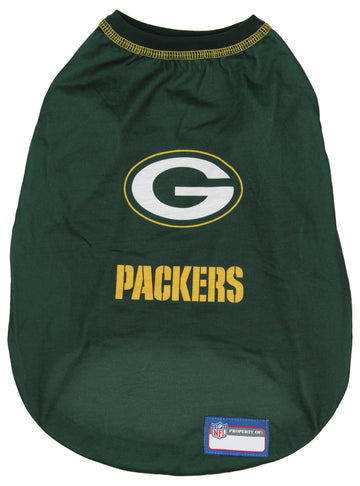Zubaz X Pets First NFL Green Bay Packers T-Shirt For Dogs & Cats, Small