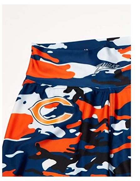 Zubaz NFL Women's Chicago Bears Camo Print Legging Bottoms