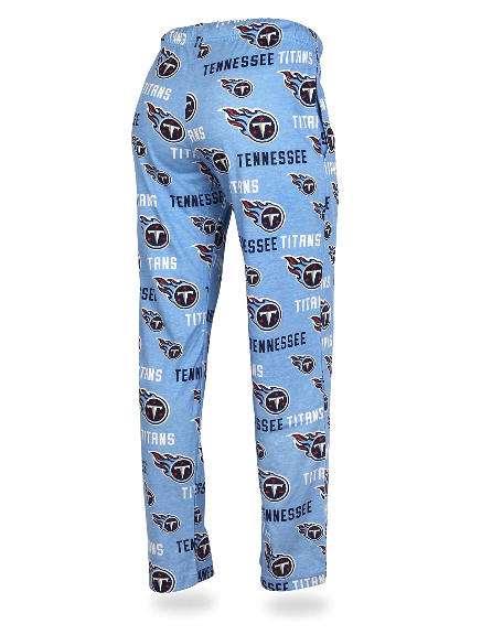 Zubaz NFL Women's Tennessee Titans Comfy Lounge Pants, Blue