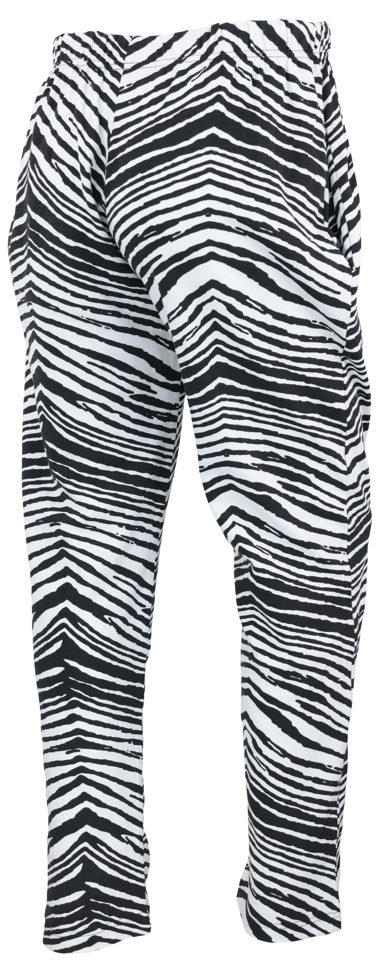 Zubaz 88 Men's The Original Pants - BLACK/WHITE ZEBRA