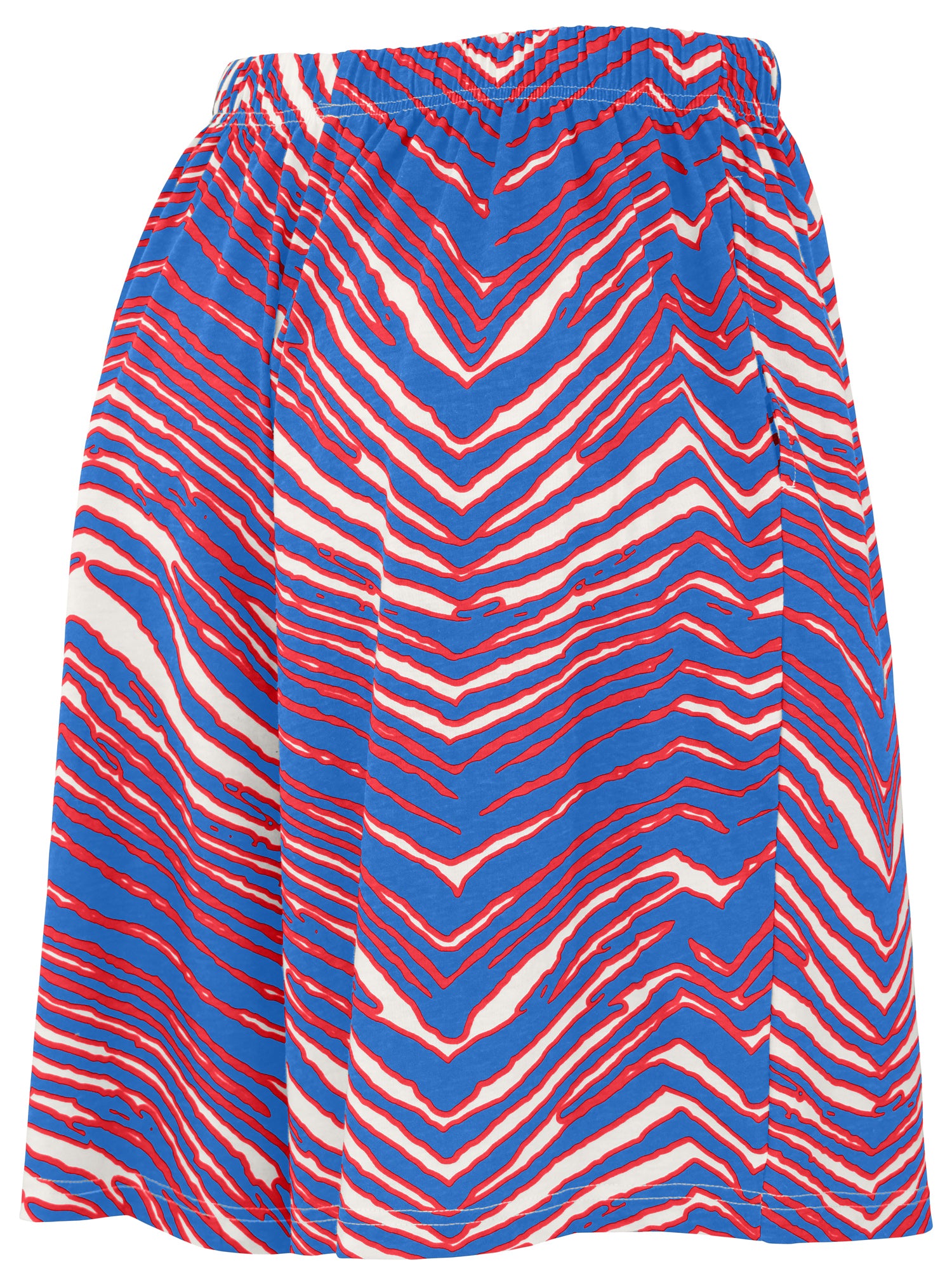 Zubaz NFL Adult Unisex Z88 Zebra Short for Men and Women, New York Gia