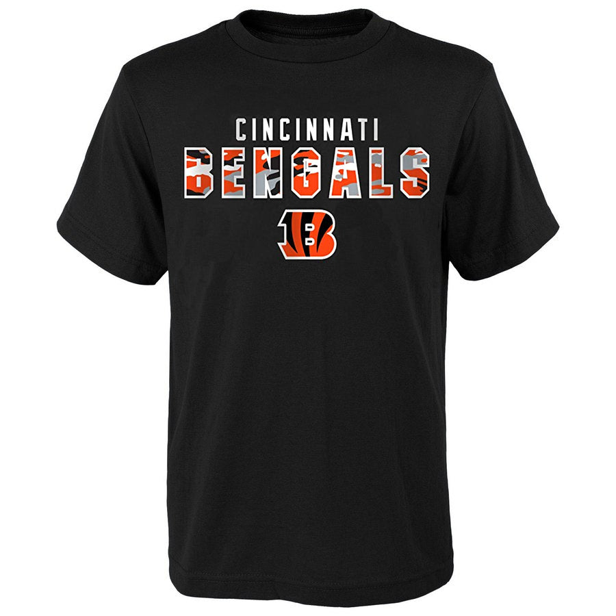 Zubaz NFL Men's Cincinnati Bengals Short Sleeve Cotton T-Shirt