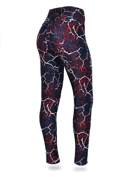 Zubaz NFL Women's New England Patriots Marble Leggings