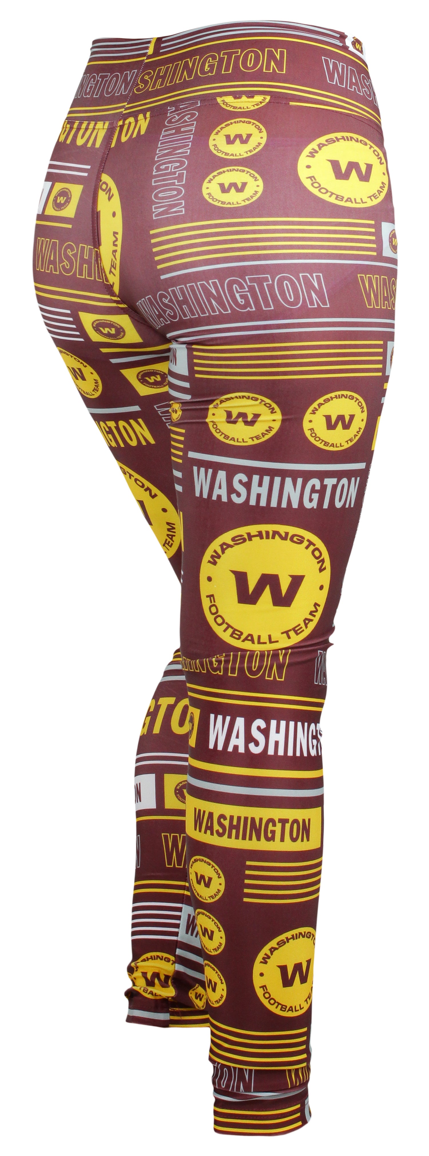 Zubaz NFL Women's Washington Football Team Column Legging