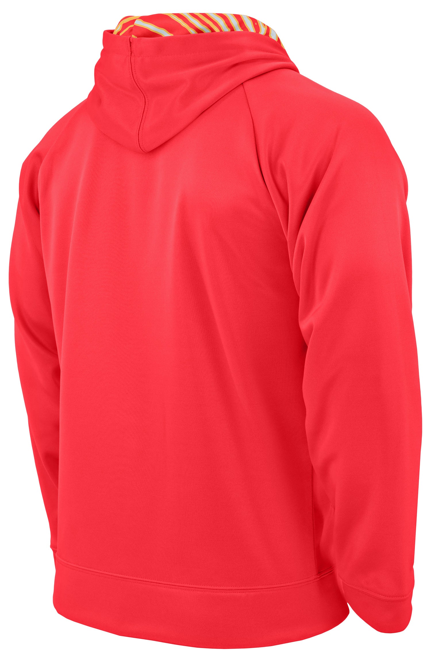 Zubaz NFL Men's Team Name and Logo Full Zip Hoodie Kansas City Chiefs