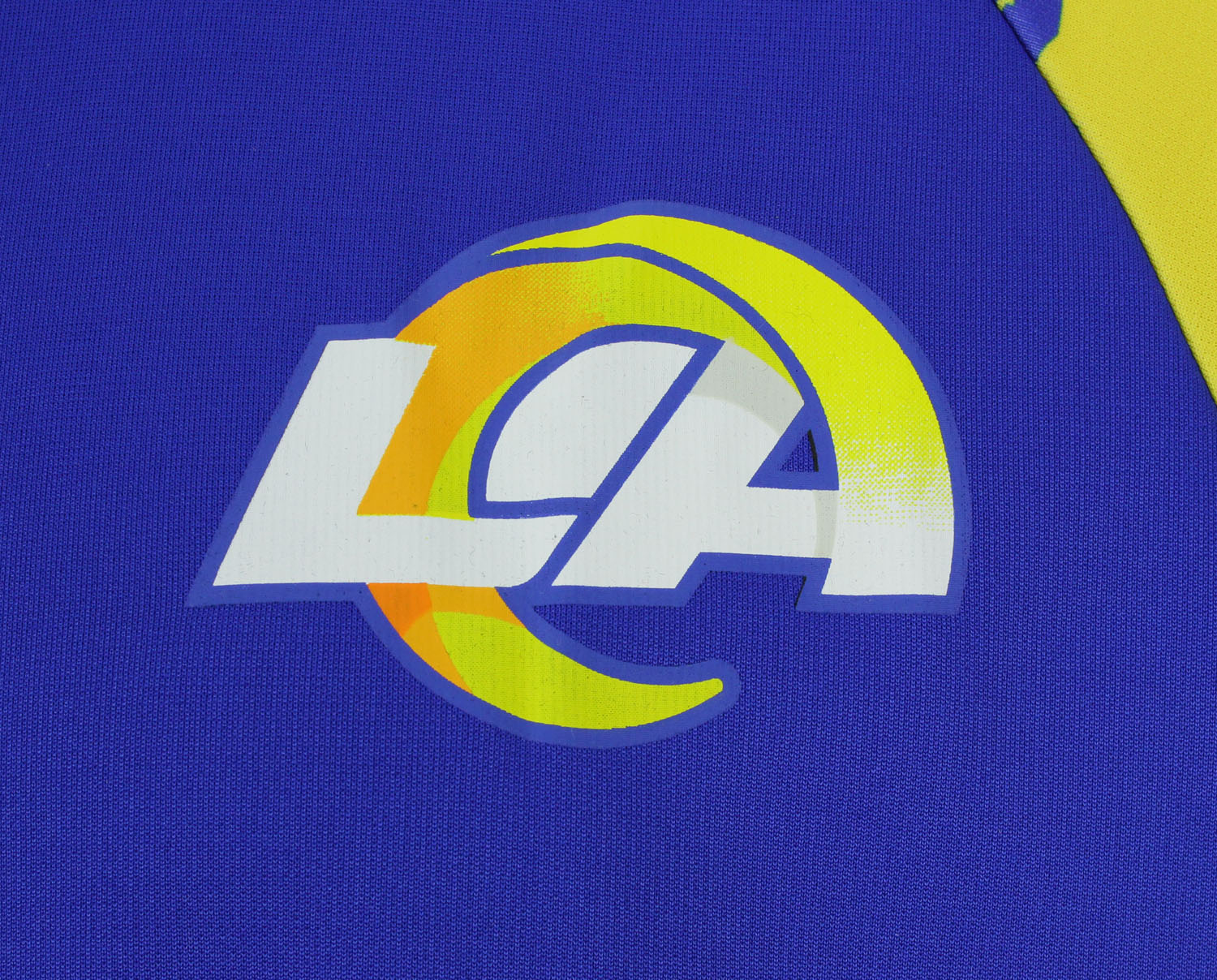 Zubaz NFL Men's Los Angeles Rams Performance Full Zip Hoodie with Lava Sleeves