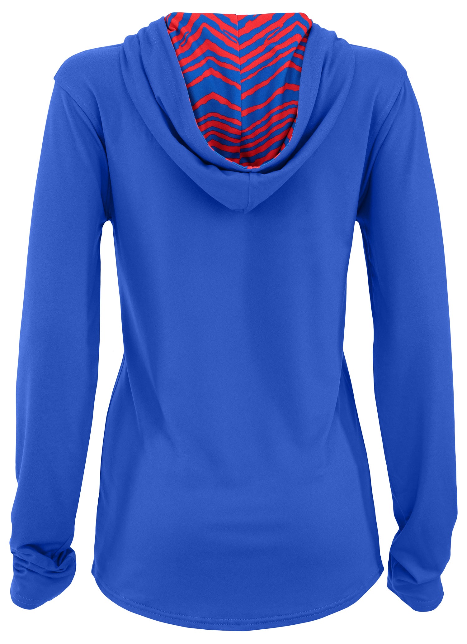 Zubaz NFL Women's Light Weight Team Color Hoodie 2 Tone