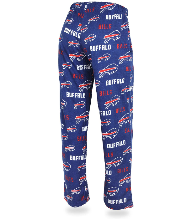 Zubaz NFL Women's Buffalo Bills Comfy Lounge Pants, Blue