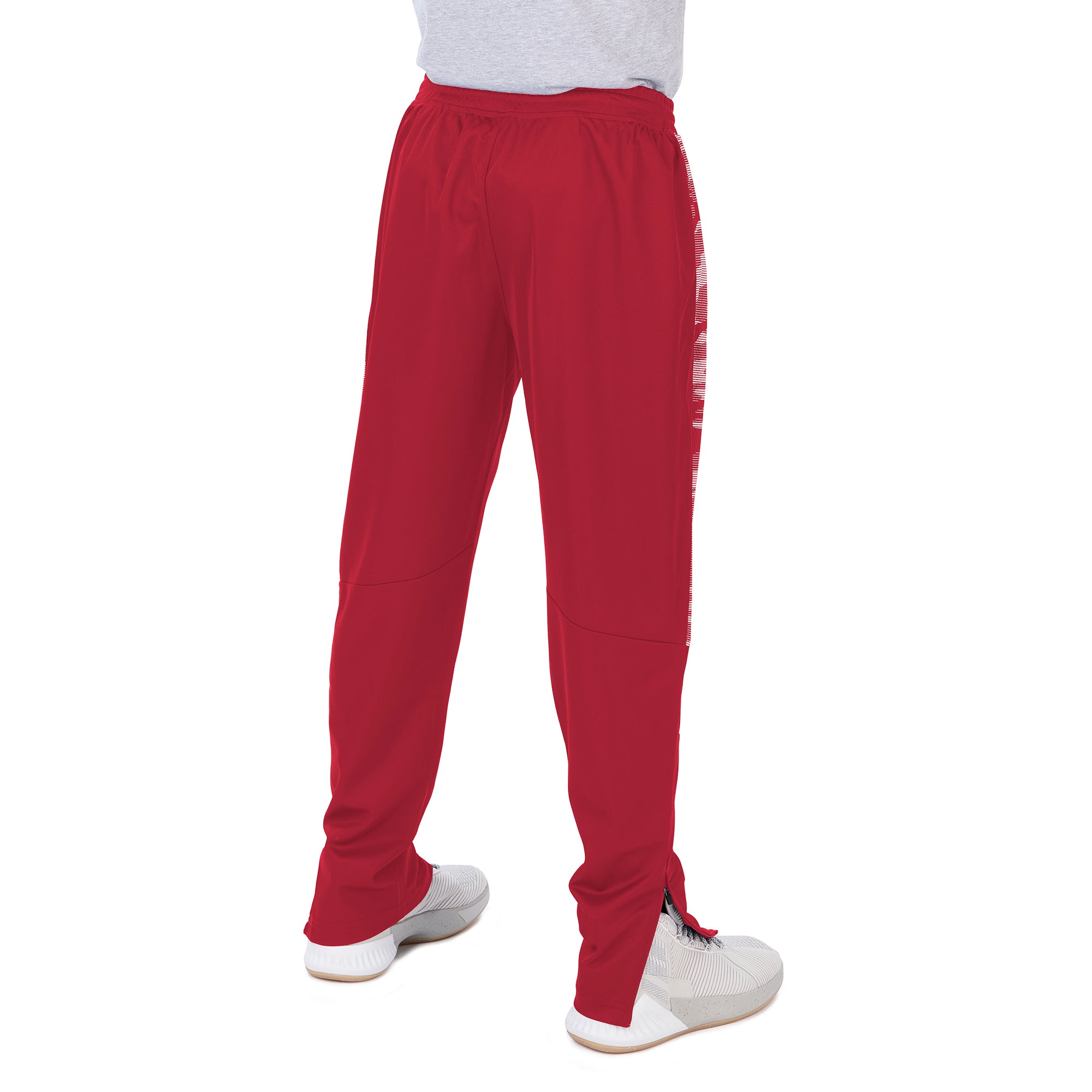 Zubaz NFL Men's Arizona Cardinals Track Pants W/ Camo Lines Side Panels