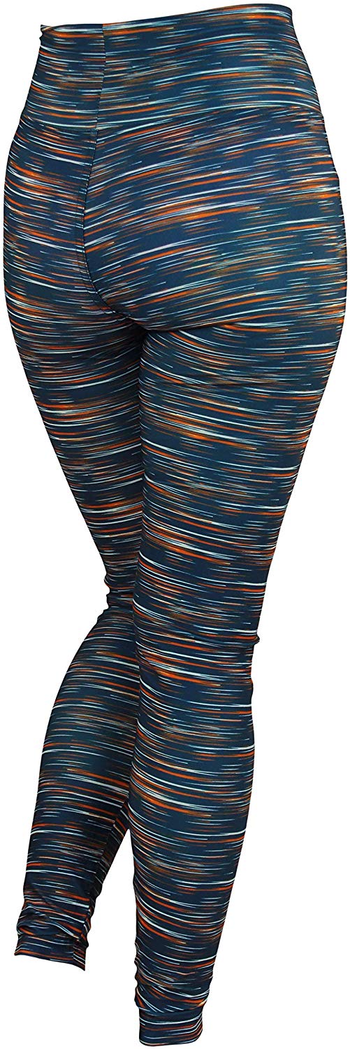 Zubaz NFL Football Women's Chicago Bears Space Dye Legging