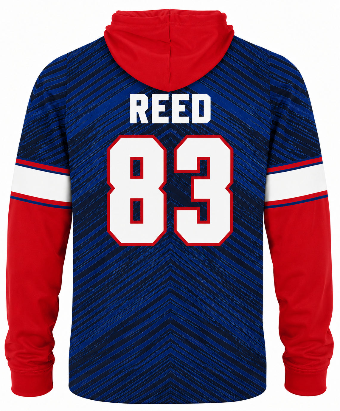 Andre Reed Buffalo Bills Legends Tonal Gameday Hoodie - back