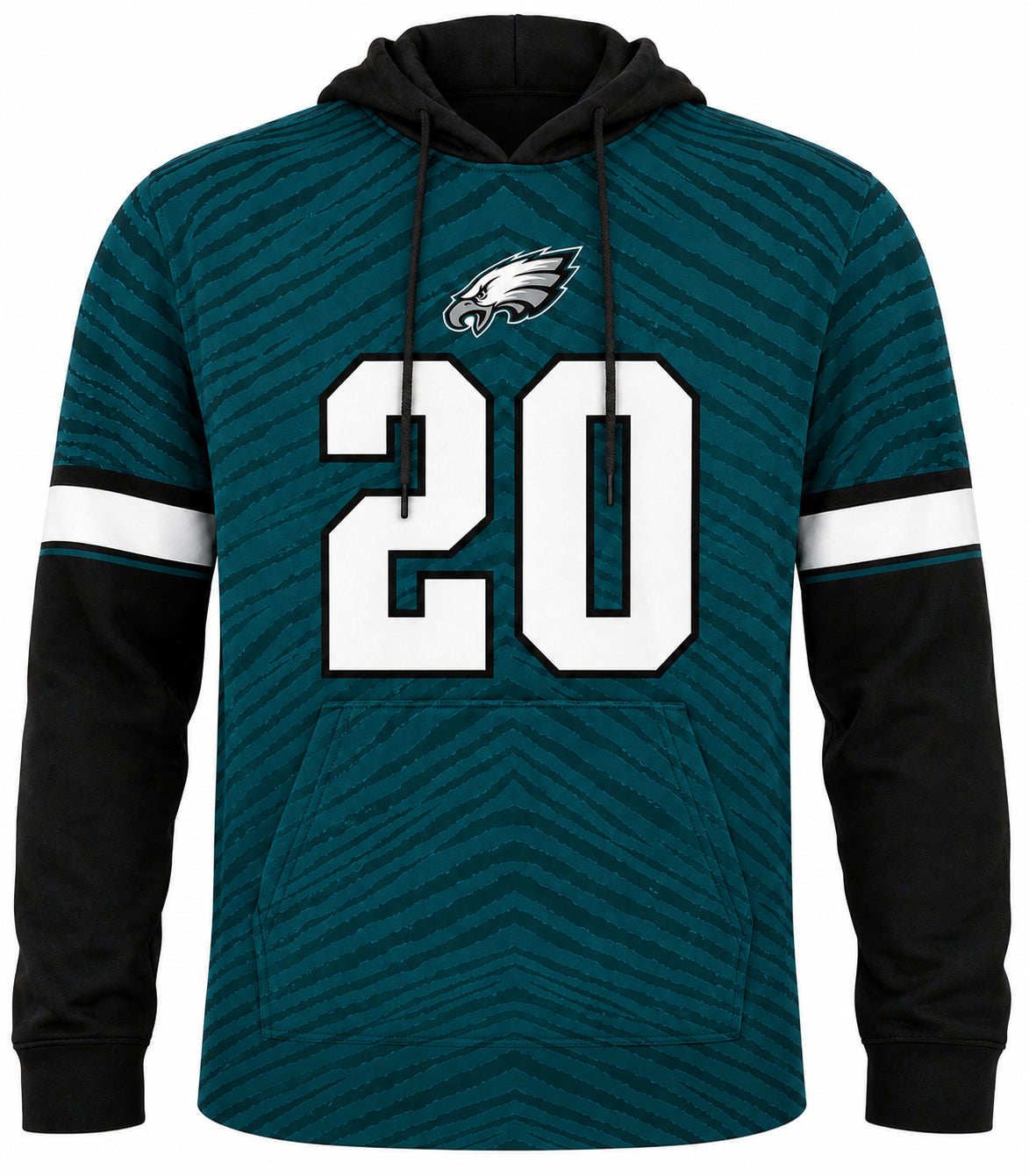 Brian Dawkins Philadelphia Eagles Legends Tonal Gameday Hoodie - front