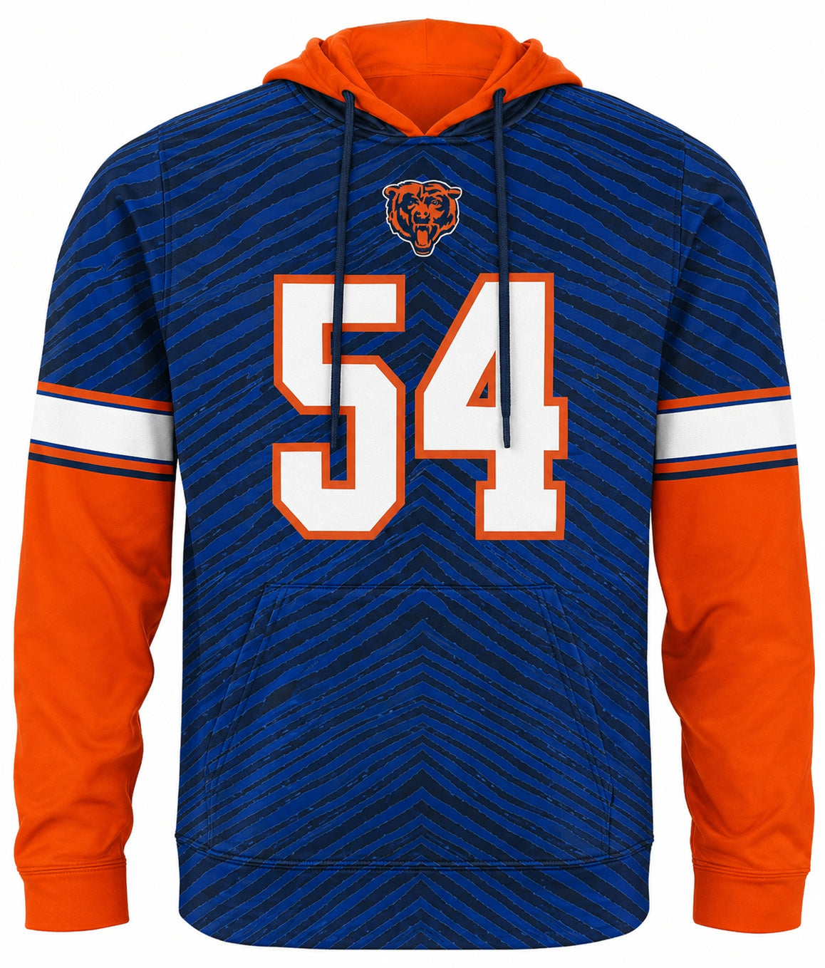 Brian Urlacher Chicago Bears Legends Tonal Gameday Hoodie - front