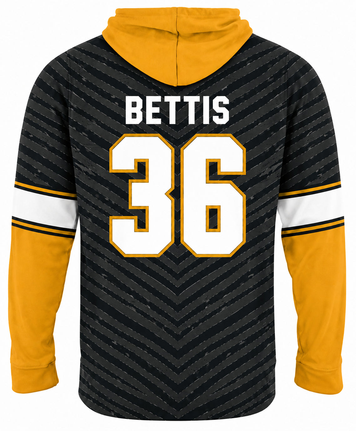 Zubaz NFL Men's Legends Tonal Gameday Hoodie, Jerome Bettis-Pittsburgh Steelers back