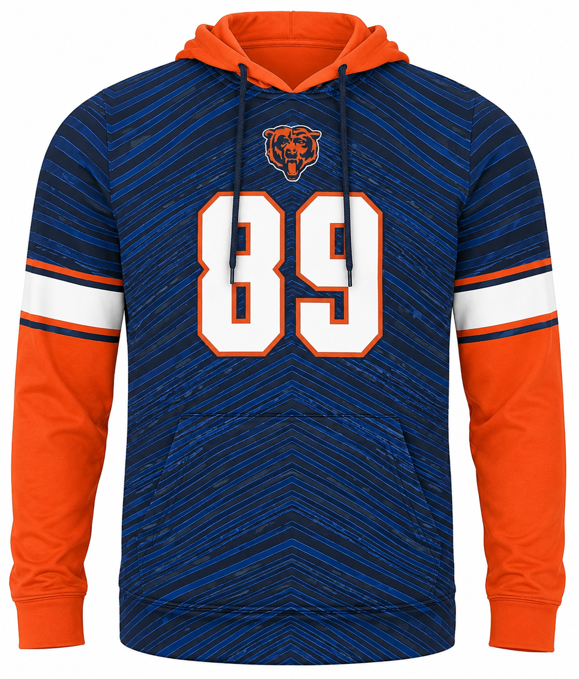 Mike Ditka Chicago Bears Legends Tonal Gameday Hoodie — front