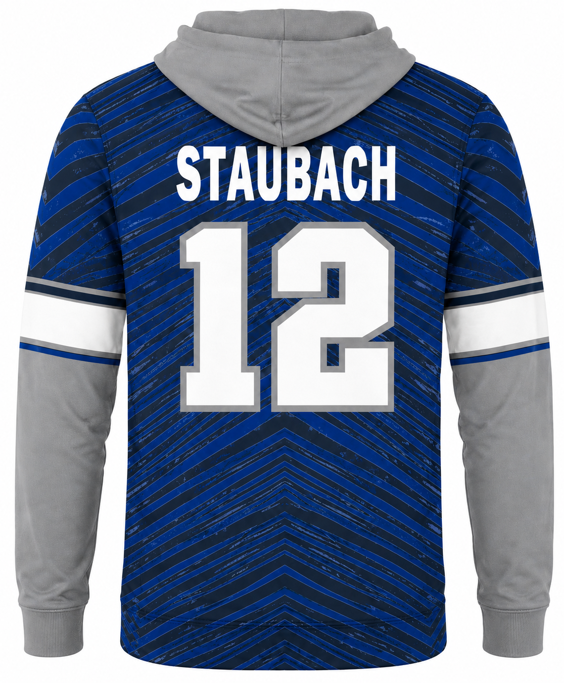 Roger Staubach Dallas Cowboys Legends Tonal Gameday Hoodie - back