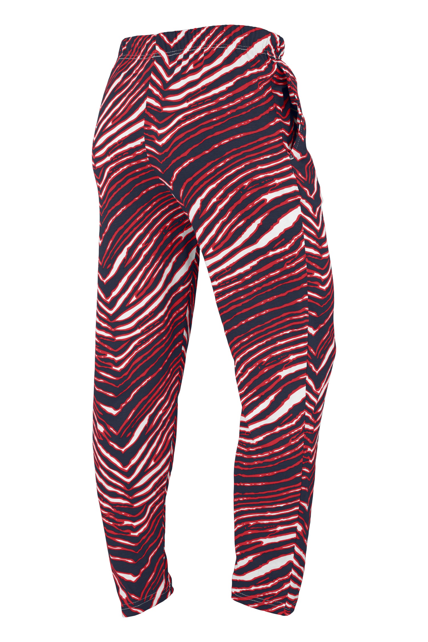 Zubaz NFL Adult Unisex Z88 Zebra Pants, Houston Texans For Men and Women