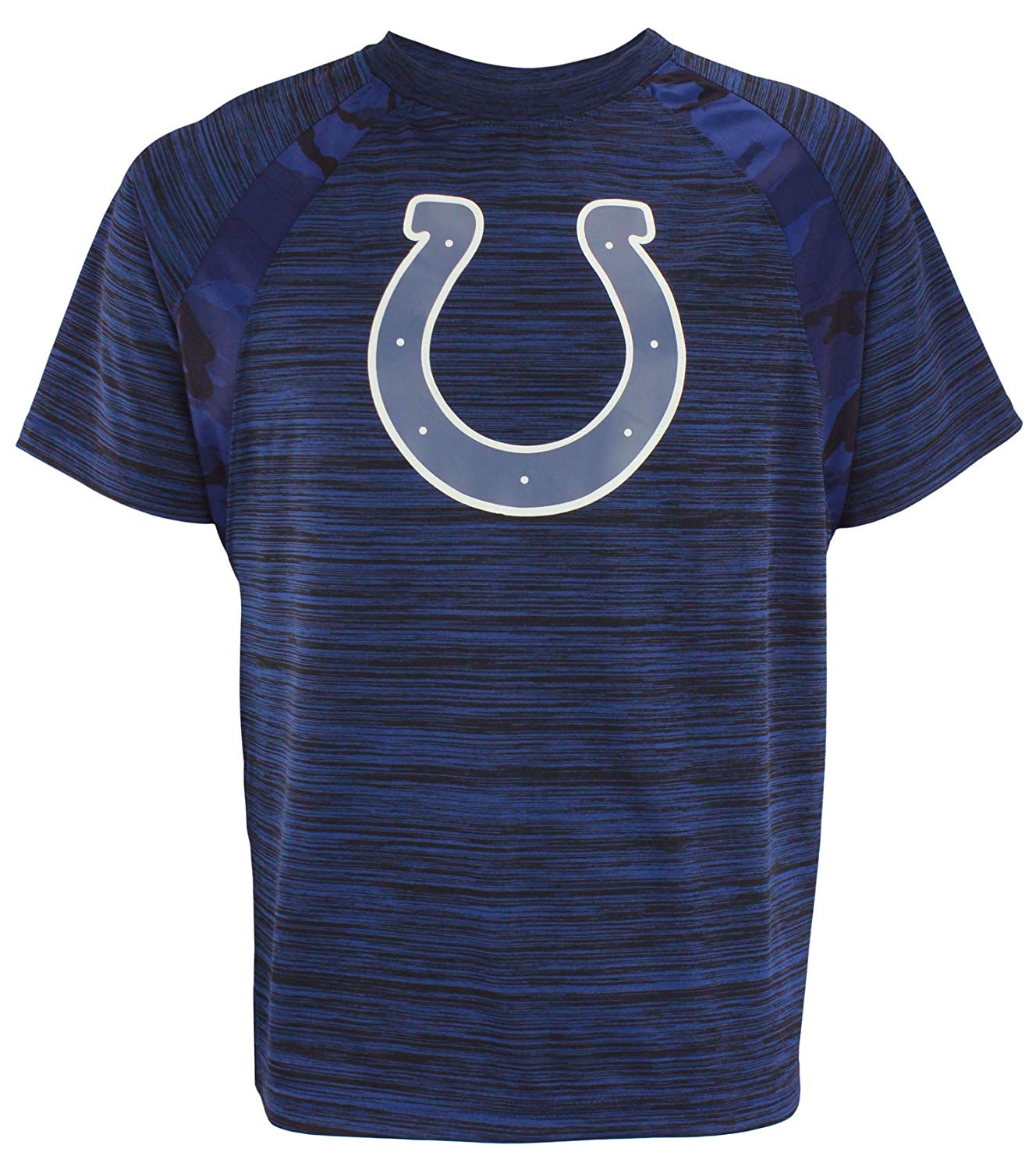Zubaz NFL Men's Indianapolis Colts Tonal Camo Raglan T-Shirt