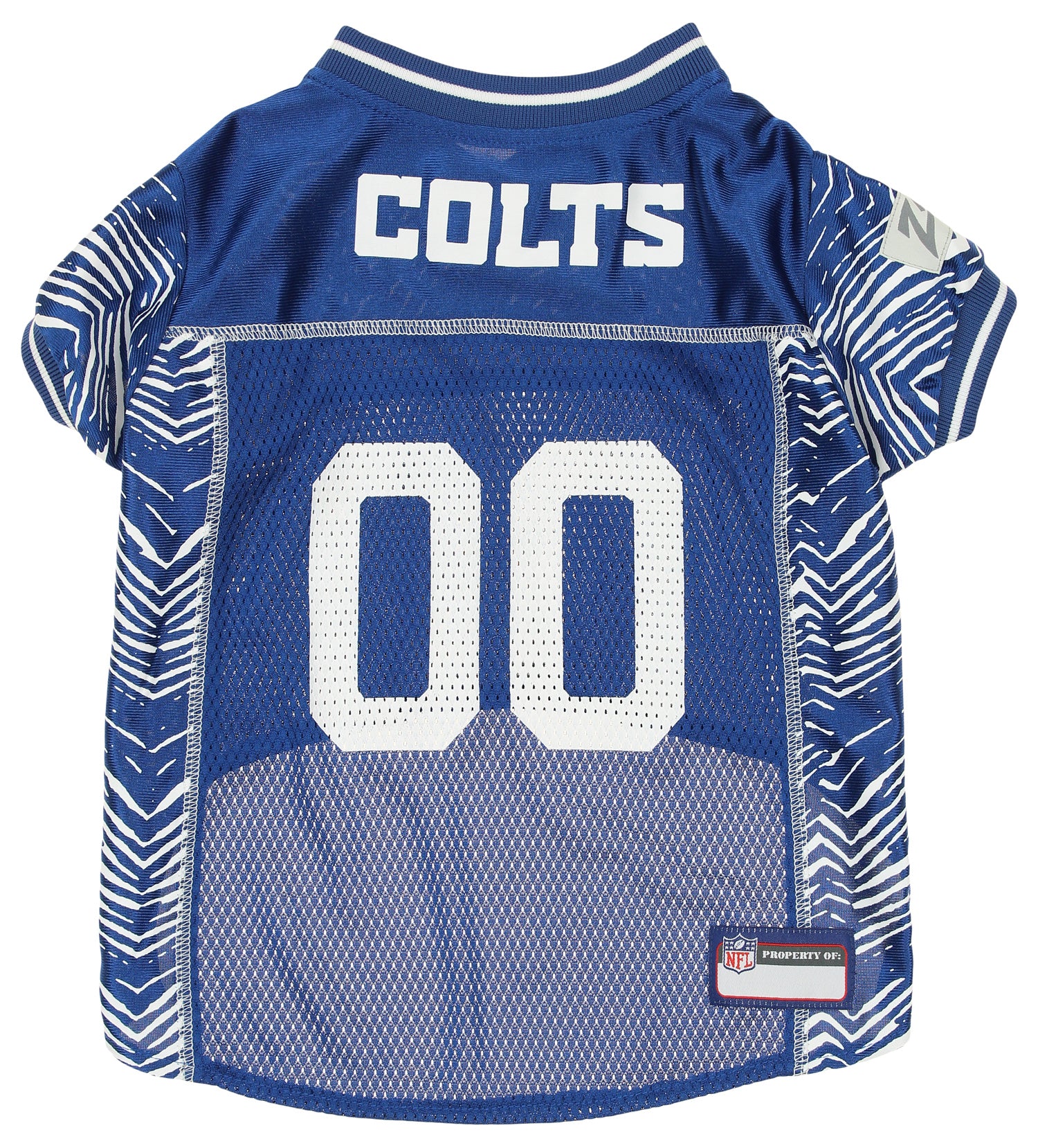 Zubaz X Pets First NFL Indianapolis Colts Team Pet Jersey For Dogs