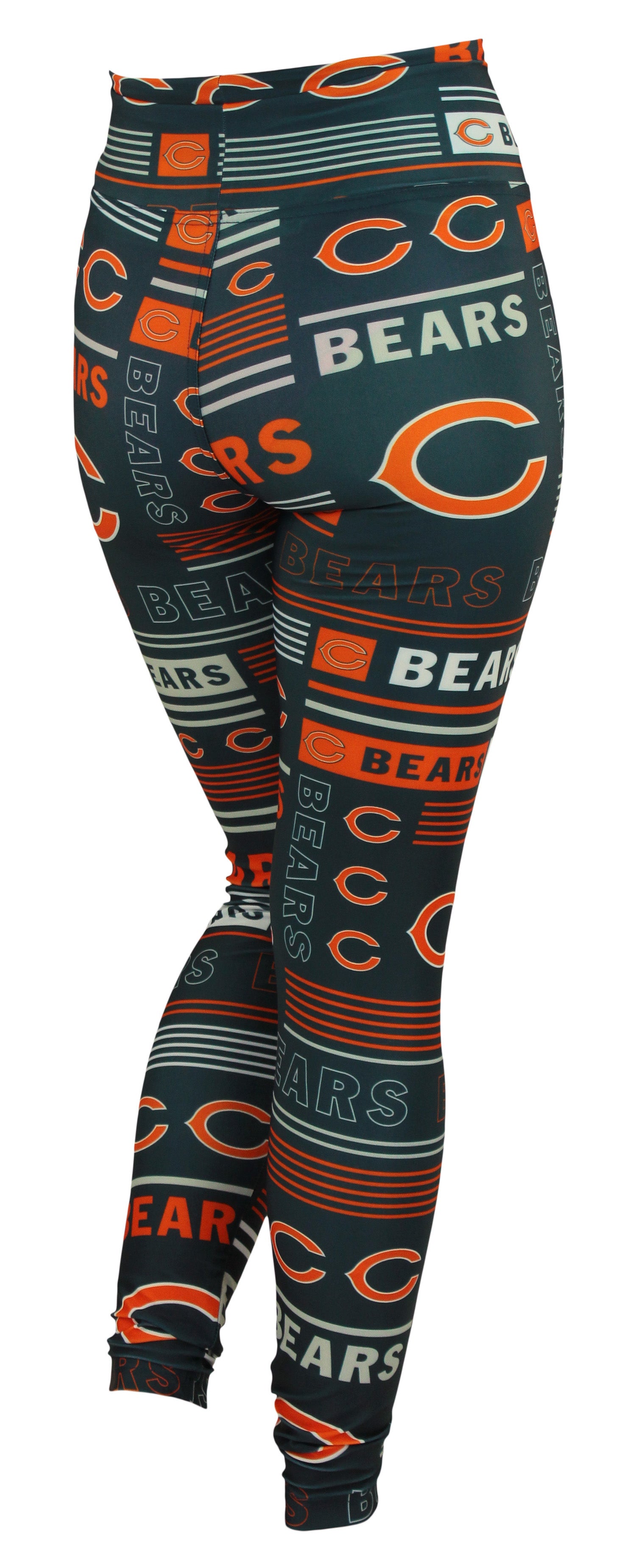 Zubaz NFL Chicago Bears Women's Team Column Leggings