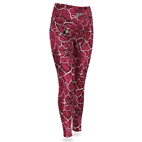 Zubaz NFL Women's Arizona Cardinals Marble Leggings