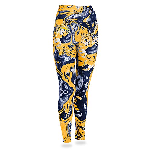 Zubaz NFL Women's Los Angeles Chargers Team Swirl Leggings