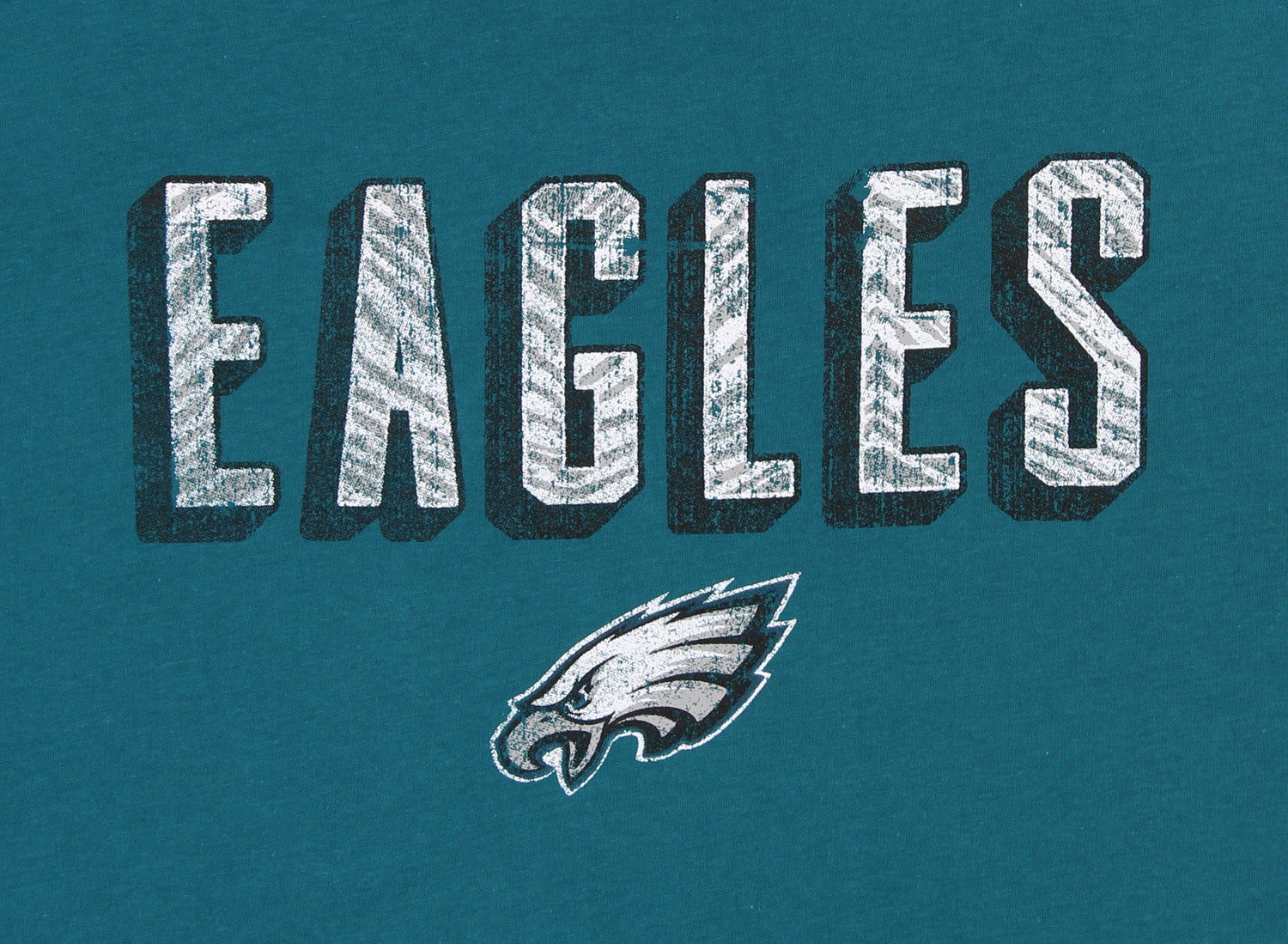 Zubaz NFL Men's Philadelphia Eagles Short Sleeve Zeb Graphic T-Shirt