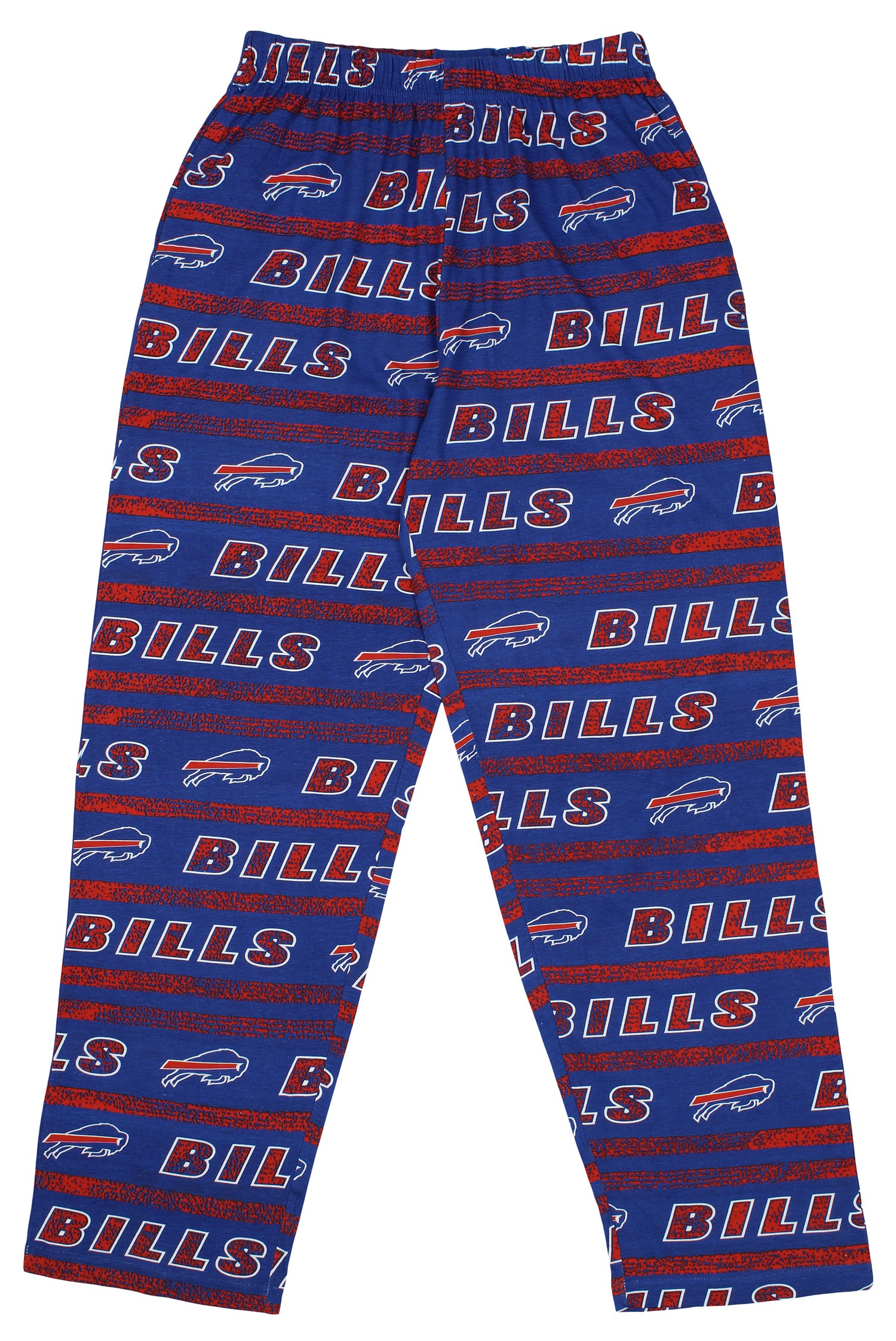 Zubaz NFL Football Men's Buffalo Bills Static Lines Comfy Pants