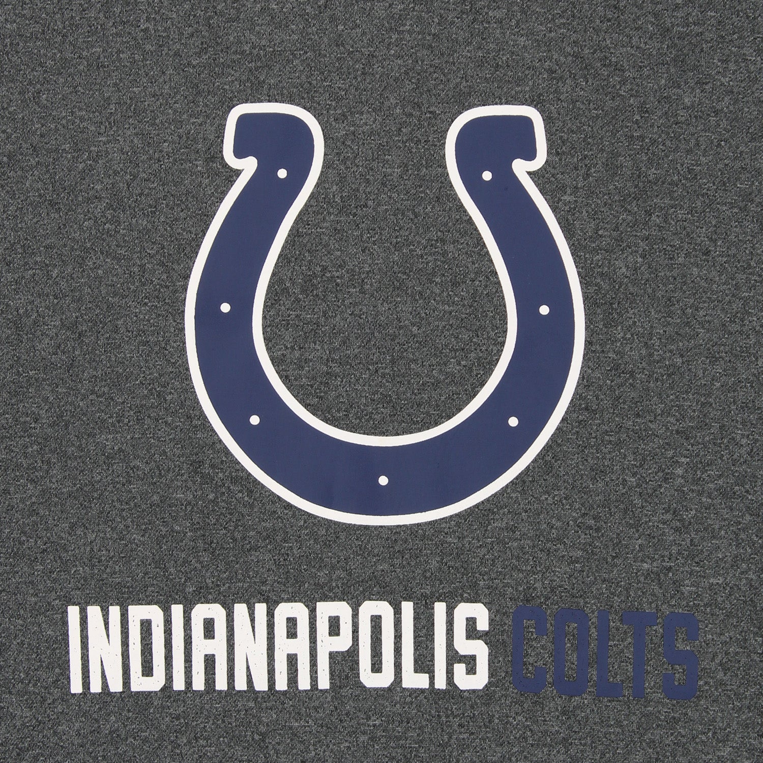 Zubaz NFL Indianapolis Colts Men's Heather Grey Performance Fleece Hoodie