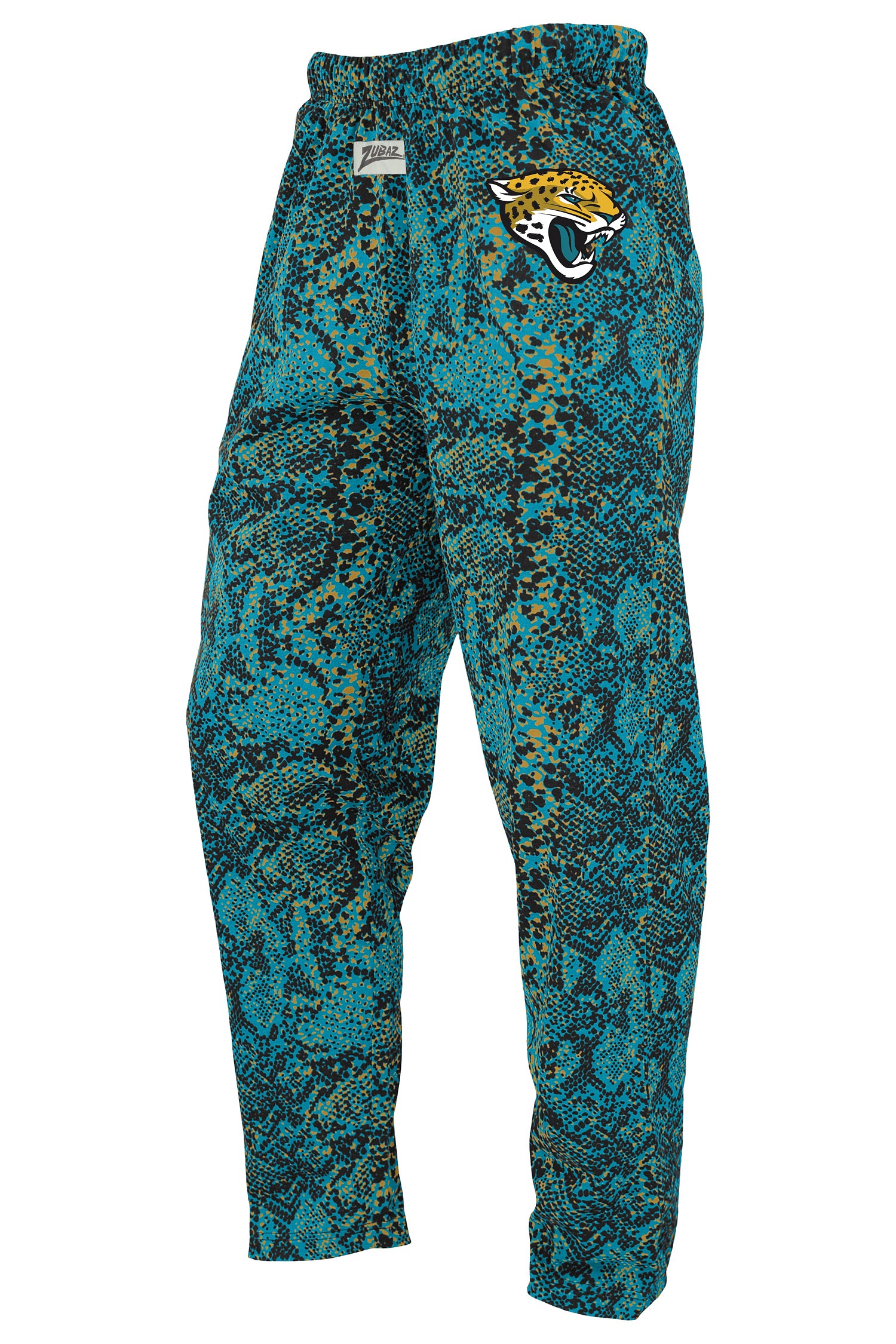 Zubaz NFL Unisex Z88 Post Pant, Jacksonville Jaguars