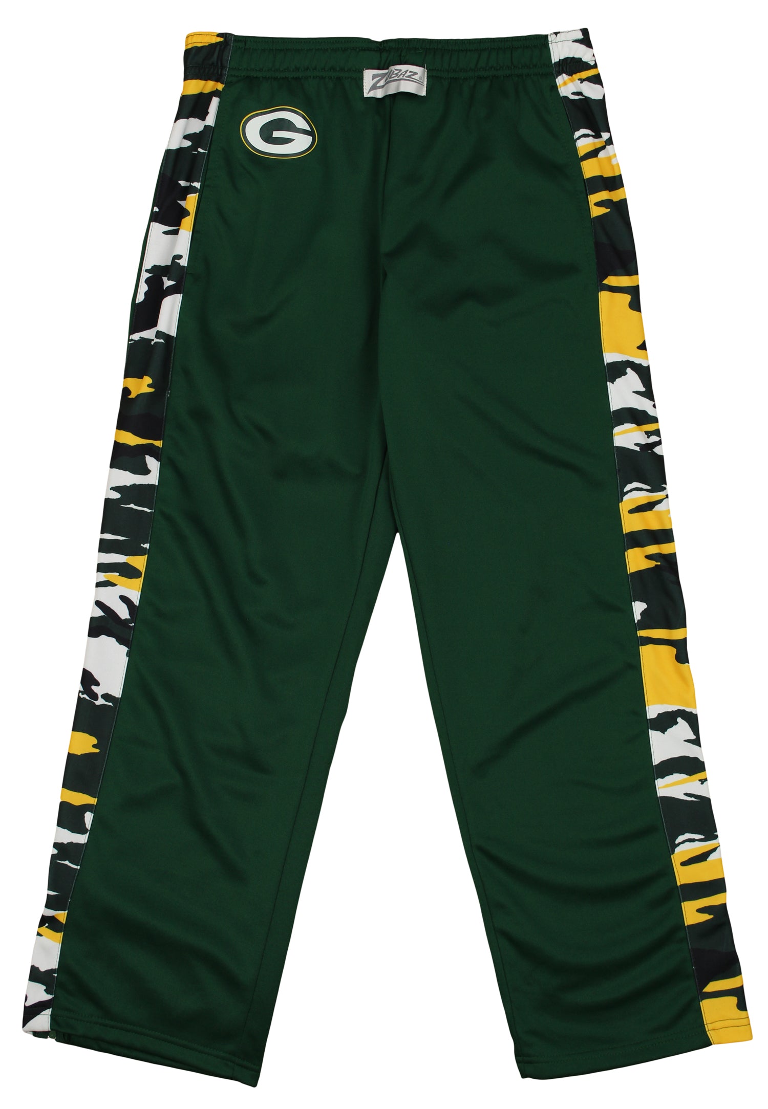 Zubaz Men's NFL Green Bay Packers Camo Print Stadium Pants