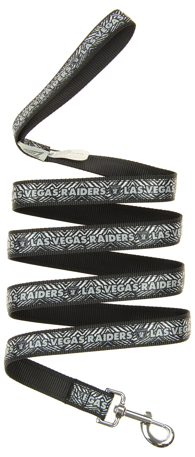 Zubaz X Pets First NFL Las Vegas Raiders Team Logo Leash For Dogs