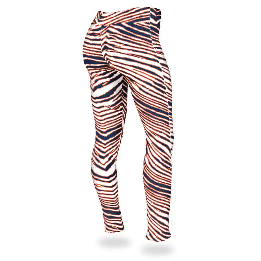 Zubaz NFL Women's Denver Broncos Zebra Print Legging Bottoms