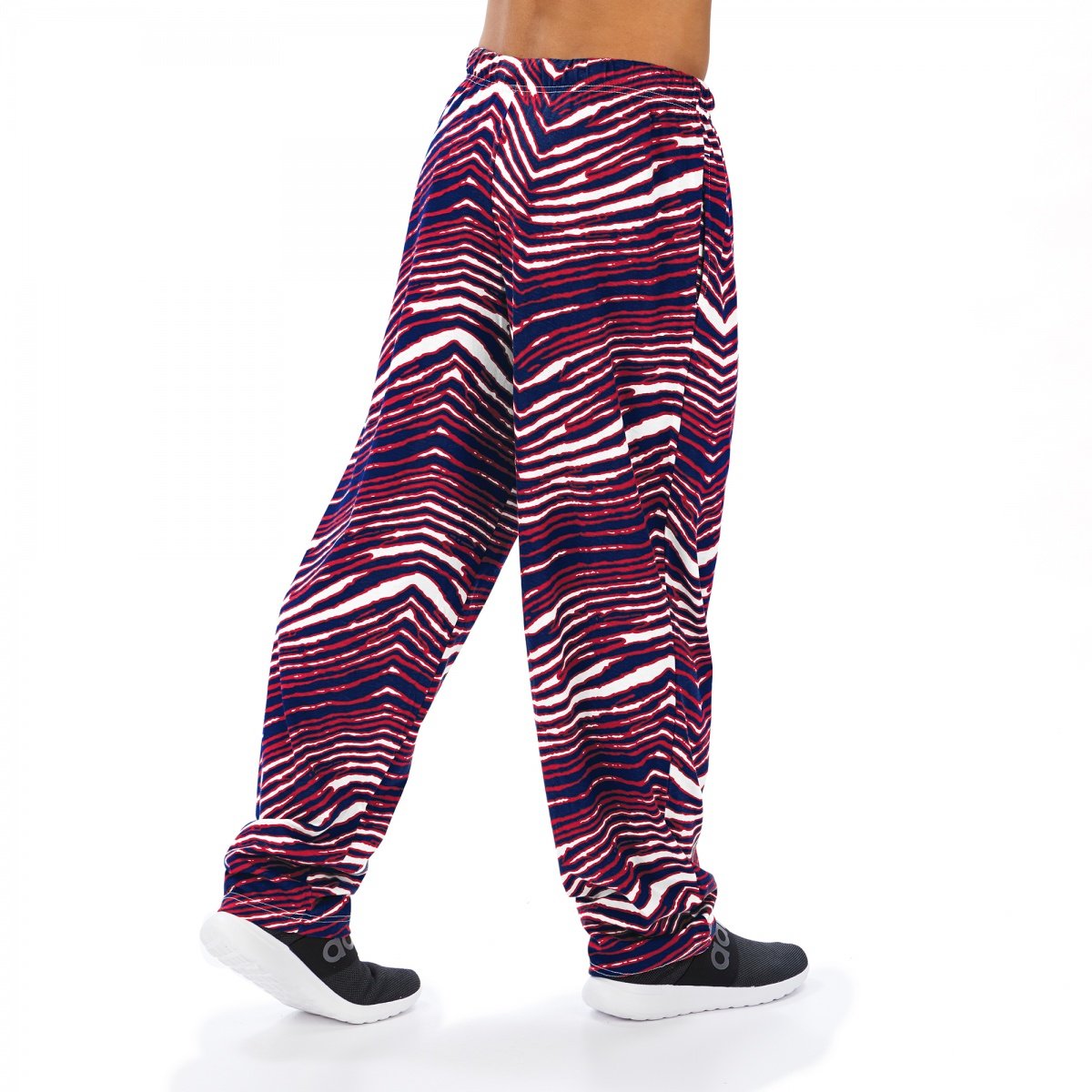 Zubaz NFL Men's Houston Texans Classic Zebra Print Team Logo Pants